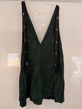 Agua by Agua Bendita Emerald Green Jacket